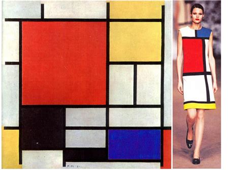 yves saint laurent ispirato il quadro di mondrian|yves saint laurent fashion.